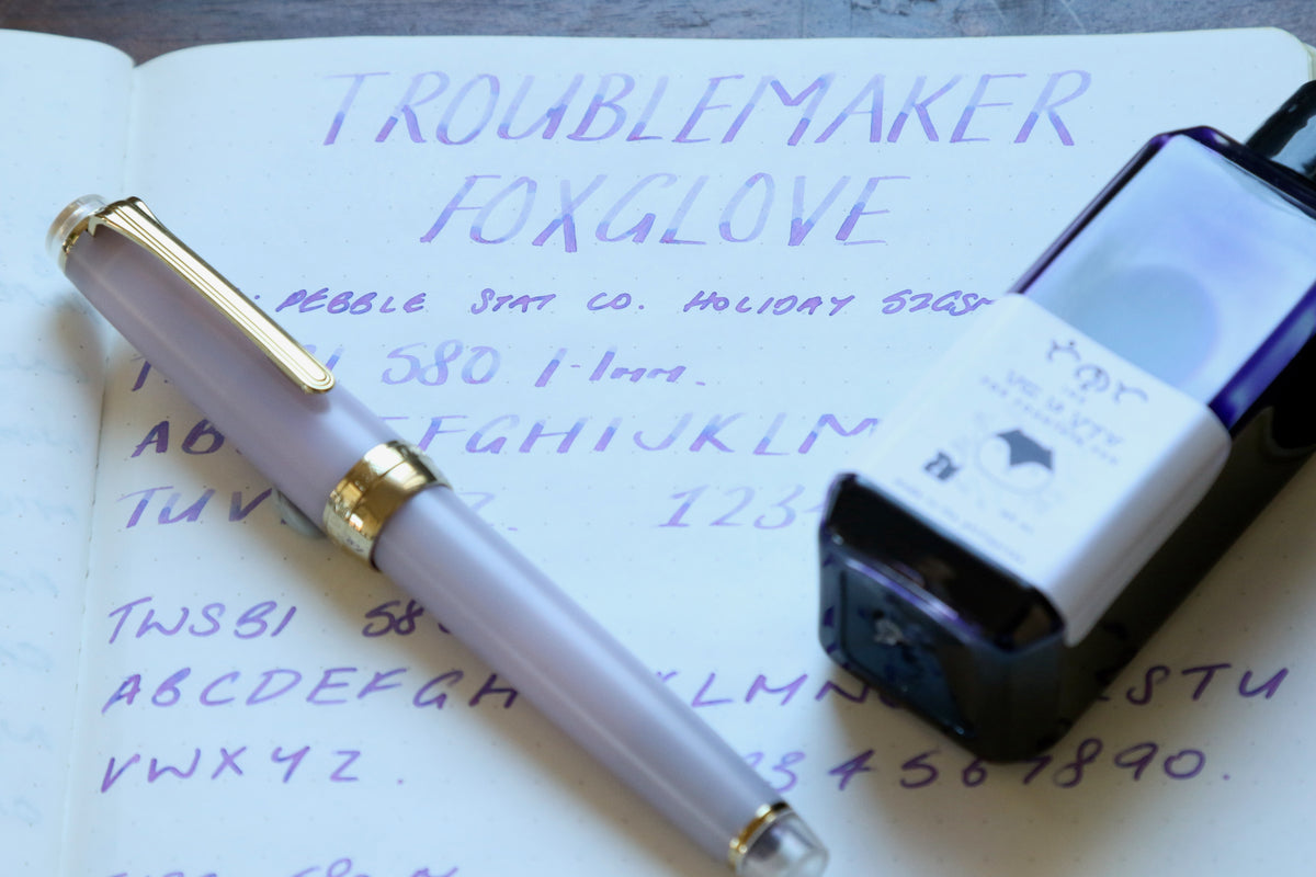 Troublemaker Foxglove – PEBBLE STATIONERY CO. Troublemaker Foxglove – PEBBLE STATIONERY CO.