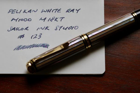 Pelikan M1000 White Ray Unboxing