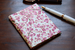 Chiyogami A6 Tomoe River Notebook - Pink sakura