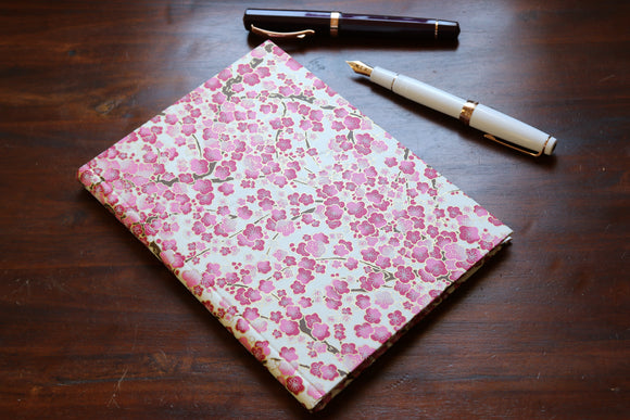 Chiyogami A5 Tomoe River Notebook - Pink Sakura