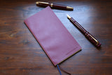 Traveler’s Regular Sized Undated Planner (Red Vegan Leatherette)