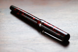 Pre-Loved Edison Beaumont in Bordeaux Flake M Steel Nib